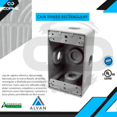 CAJA RAWELT RECTANGULAR