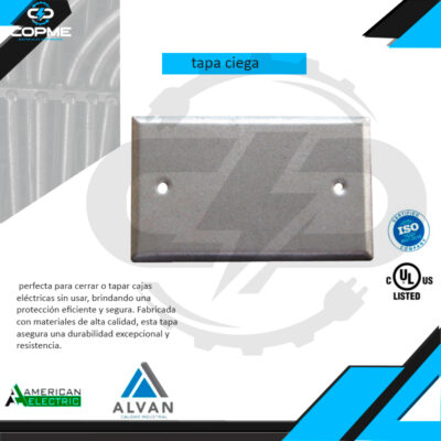 TAPA CIEGA EMT