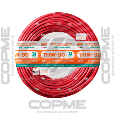 ROLLO DE CABLE INDECO 12# THW-90