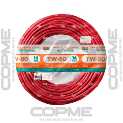 ROLLO DE CABLE INDECO 14# TW-80
