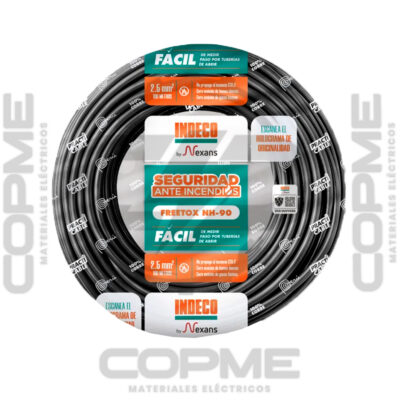 ROLLO DE CABLE INDECO 2.5MM2 NH-90