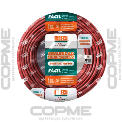ROLLO DE CABLE INDECO 4MM2 NH-90